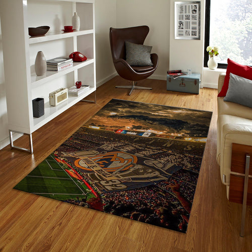 Real Madrid Rug, Modern Sport Fan Design