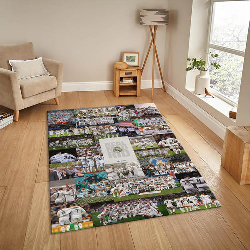 Real Madrid Rug, Real Madrid Soccer Fan Area Rug