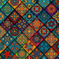Boho Rug: Multicolored Moroccan Style