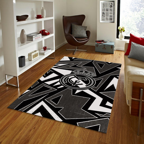 Real Madrid Rug Real Madrid Rug Football Carpet for Garage & Kids