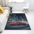 Ferrari F1 Rug, Ferrari Car Print Rug
