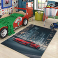 Ferrari F1 Rug, Ferrari Car Print Rug