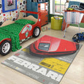 Ferrari F1 Rug, Ferrari F40 Car Rug: Sports Decor