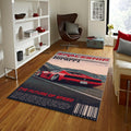 Ferrari F1 Rug, Personalized Ferrari Rug