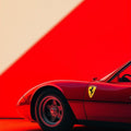 Ferrari F1 Rug, Ferrari Car Print Rug