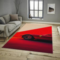 Ferrari F1 Rug, Ferrari Car Print Rug
