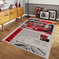 Ferrari F1 Rug, Ferrari F40 Sports Car Rug