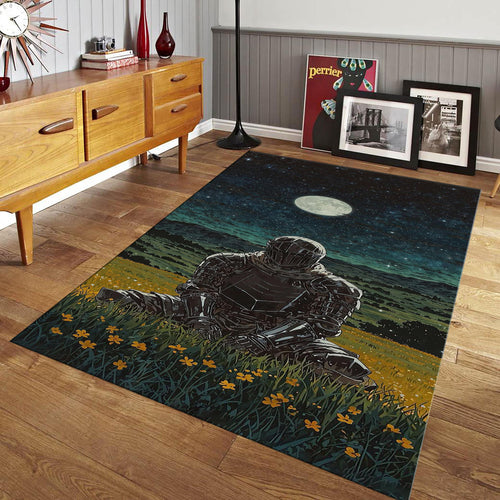 Knight Area Rug, Personalized Colorful Home Decor