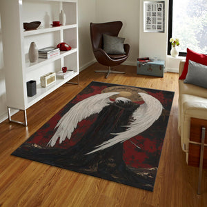 Personalized Angel Wings Rug, Elegant Home Decor