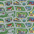 Car City Play Mat, Kids Road Rug, Personalized Children's Rug