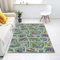 Car City Play Mat, Kids Road Rug, Personalized Children's Rug