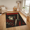 Berserk Anime Rug, Game Room Decor, Custom Art Rug