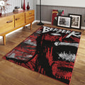 Berserk Anime Rug, Game Room Decor, Custom Washable Rug