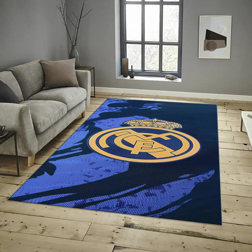 Real Madrid Rug, Real Madrid Soccer Rug: Custom Sport Area Rug