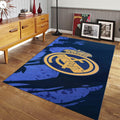 Real Madrid Rug, Real Madrid Soccer Rug: Custom Sport Area Rug