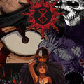 Berserk Anime Rug, Guts Art, Game Room Decor