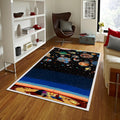 Universe Kids Rug, Solar System Planets, Personalized Home Decor