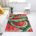 Personalized Watermelon Design Rug, Modern Home Decor