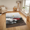 Ferrari F1 Rug, Personalized F1 Ferrari Rug