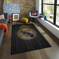 Real Madrid Rug Real Madrid Football Club Rug: Soft Velvet Gaming