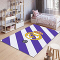 Real Madrid Rug Real Madrid Football Club Rug: Soft Velvet Gaming