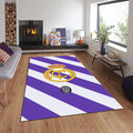 Real Madrid Rug Real Madrid Football Club Rug: Soft Velvet Gaming