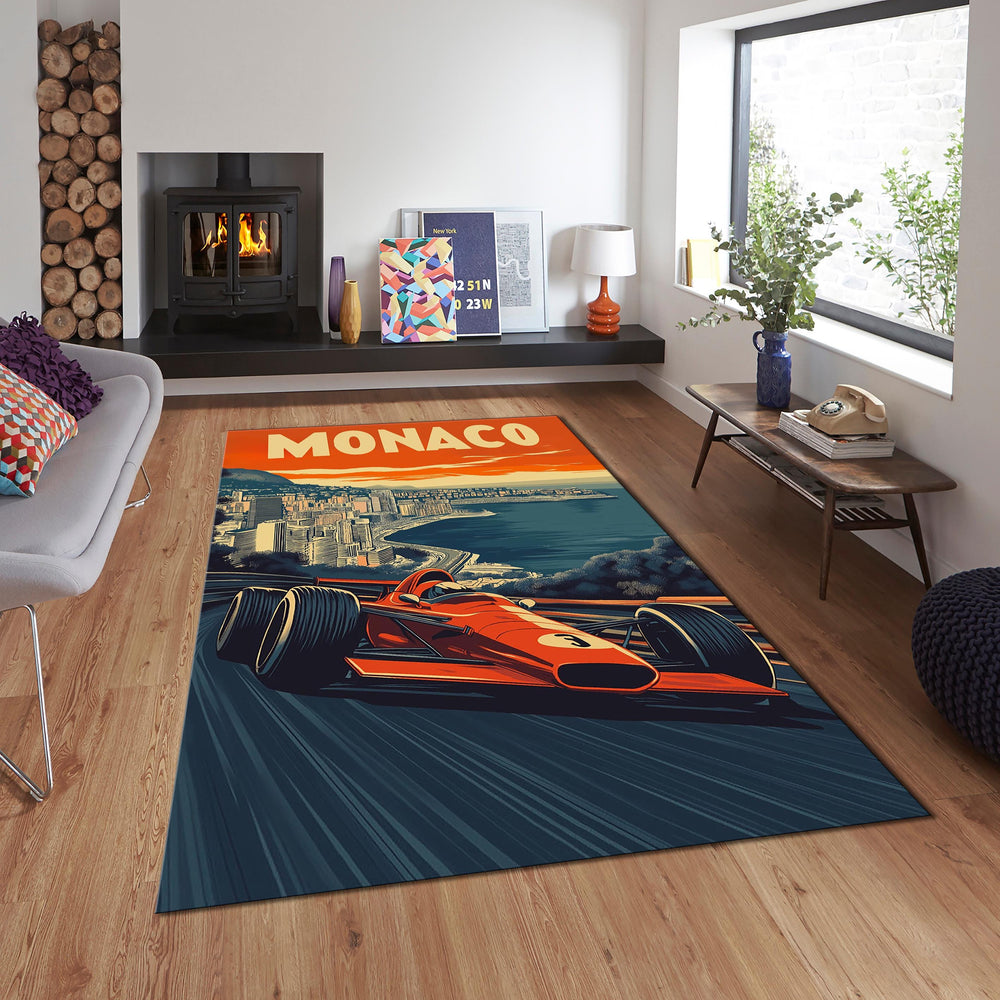 Ferrari F1 Rug Ferrari Formula 1 Rug: Personalized Man Cave Decor
