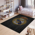 Real Madrid Rug Real Madrid Football Club Rug: Soft Velvet Gaming