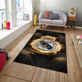 Real Madrid Rug Real Madrid Football Club Rug: Soft Velvet Gaming