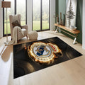 Real Madrid Rug Real Madrid Football Club Rug: Soft Velvet Gaming