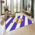 Real Madrid Rug Real Madrid Football Club Rug: Soft Velvet Gaming