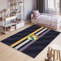 Real Madrid Rug Real Madrid Football Club Rug: Soft Velvet Gaming