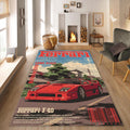 Ferrari F40 Rug, Living Room Rug