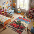 Ferrari F40 Rug, Living Room Rug
