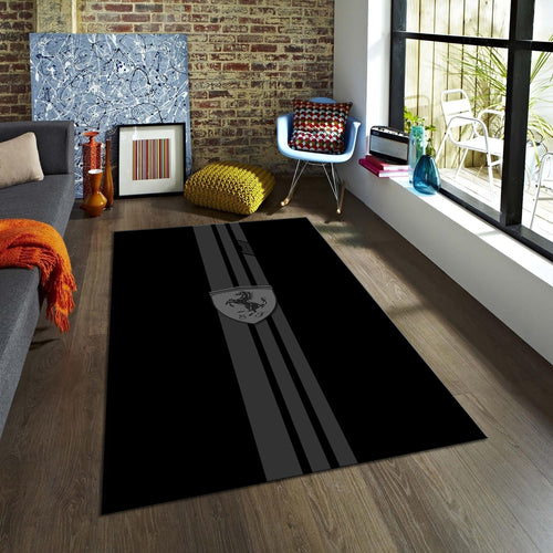 Ferrari Rug Living Room Rug 5x7 Area Rug For Living Room Modern