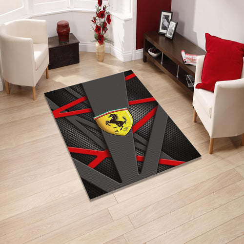 Ferrari Rug Living Room Rug 5x7 Area Rug For Living Room Modern