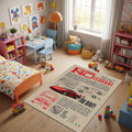 Ferrari Rug Living Room Rug 5x7 Area Rug For Living Room Modern