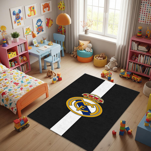Real Madrid Rug, Teen Room Rug