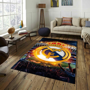 Real Madrid Rug, Teen Room Rug