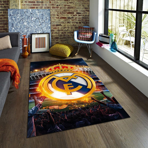 Real Madrid Rug, Teen Room Rug