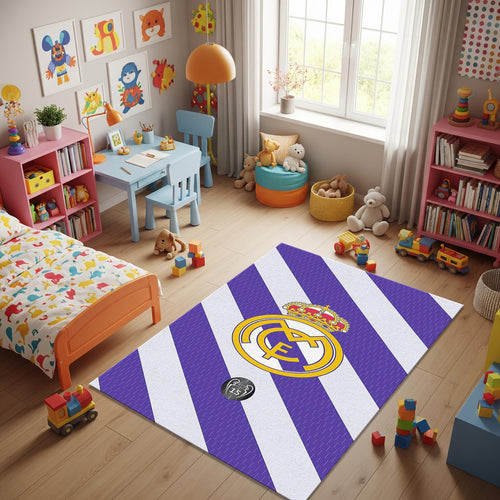 Real Madrid Rug, Teen Room Rug