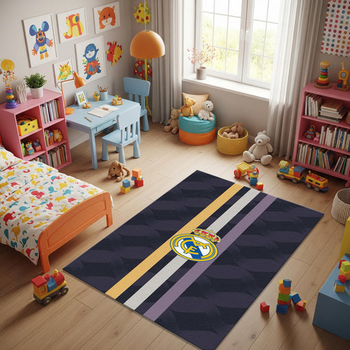 Real Madrid Rug, Teen Room Rug