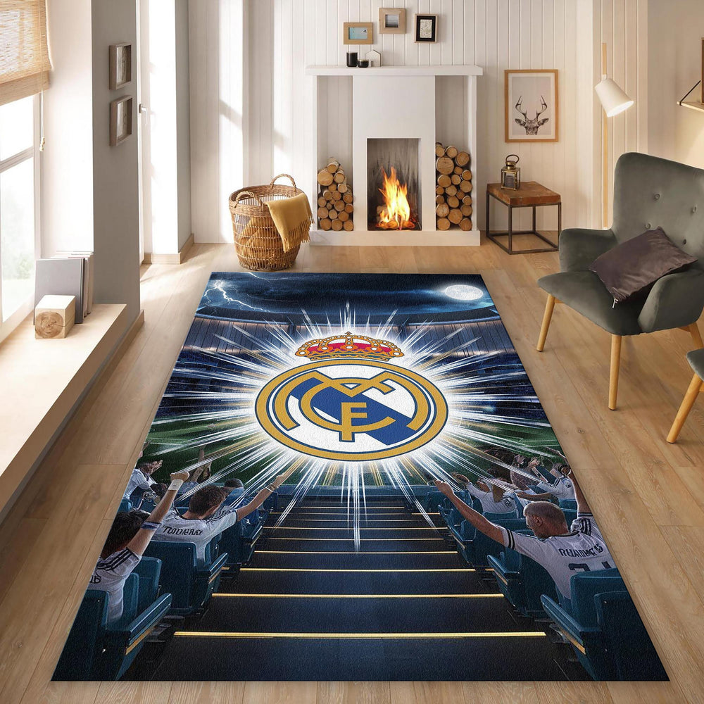 Real Madrid Rug, Teen Room Rug
