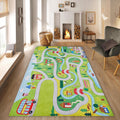 City Road Kids Play Rug, Nursery Decor