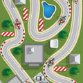 City Road Kids Play Rug, Nursery Decor