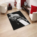 Sword Rug Knight Rug Living Room Rug Art Rug Katana Rug Anime Rug