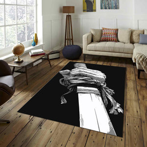 Sword Rug Knight Rug Living Room Rug Art Rug Katana Rug Anime Rug