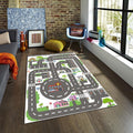 City Road Kids Play Rug, Nursery Decor