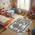 City Road Kids Play Rug, Nursery Decor