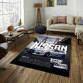 Nissan GTR R34 Rug, Living Room Rug